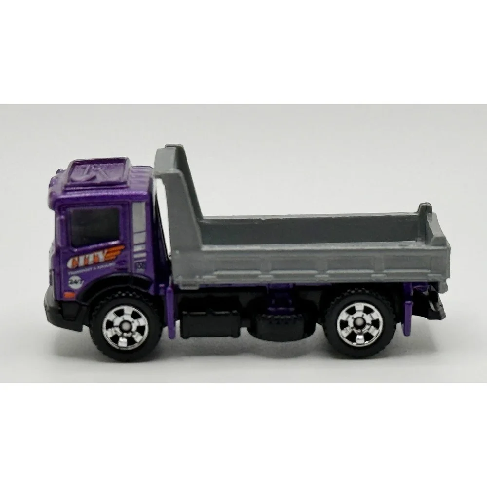 Matchbox Pit King PURPLE METALLIC CITY TRANSPORT & HAULING‎ 2011 Thailand